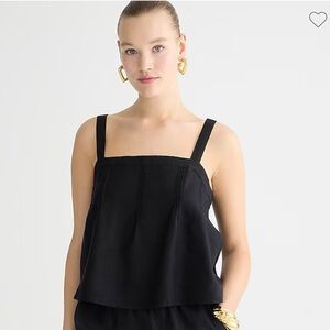 NWT!! J.CREW BOW BACK LINEN TOP